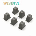 10pcs 12*7*10.5mm 12x7x10.5mm Straight Slide Potentiometer Mixer Push Rod Cap Plastic Console Volume Hat Inner Hole 4mm. 