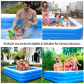 Swimming Pool - 305 cm x 183 cm x 56 cm Swimming Pool for Kids and Adults. 