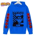 2023 New Naruto Hoodie for Kids Clothes Boys Hoodies Autumn Kids Clothes Kakashi Japanese Anime Boys Sasuke Costume. 
