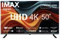 IMAX 50 inch Smart Android 14 Bluetooth 4K UHD HDR LED Frameless TV with Smart Remote. 