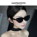 MATEYOYO Women Foldable Sunglasses Ladies' Retro Cat Eye Sunglasses Fashion Narrow Frame Sunglasses UV400 Protection Polarized Sunglasses Eyes Protection Eyewear Sun Glasses For Women Driving Hiking. 