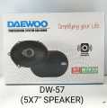 2 WAY CAR SPEAKER (5X7" SPEAKER)| MAX POWER : 600W | IKitchz DW-57 AS0033. 