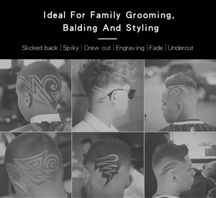 HTC%20AT-522%20Mens%20Rechargeable%20Hair%20Basic%20Trimmer%20Electric%20Clipper%20Shaving%20Saloon%20Barber%20Razor%20Lithium%20Battery%20Power%20Cut%20Machine%20Wireless%20Man%20Beard%20Fading%20Blending%20-%20Image%205