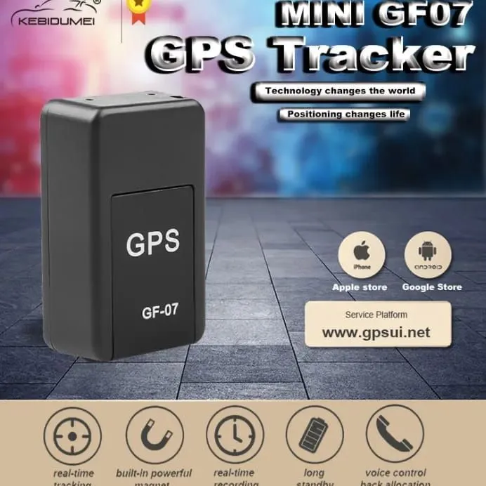 GF07 Mini GPS Tracker Car/Bike/Pet/Kids GPS Locator - Anti-theft Anti-Lost Recording Tracking Device