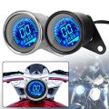 Universal Motorcycle Digital Speedometer Retro LCD Odometer Scooter ATV Meter Tachometer Indicator. 
