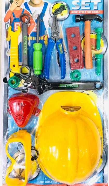 Toy Tool Set Construction Toys For Kids Playing Engineer Set engineering toy