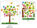 C Kids wall sticker Cartoon beautiful Tree Birds DIY Wall Sticker living room Home Decor Wall Decals For Kids Room Baby Nursery Room Decoration. 
