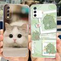 For Vivo V2027 Case Silicone Soft TPU Phone Cover For Vivo Y11s Y12s Case Cartoon Bumper For Vivo Y20 Y20i V2028 Clear Bumper. 