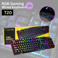 RGB Gaming Wired Keyboard T-WOLF - T20. 