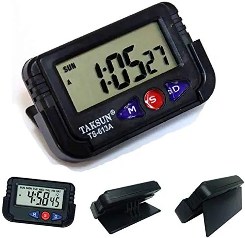 NAKO%20Digital%20Quartz%20Clock%20for%20Car%20Dashboard%20and%20Office%20Desk%20with%20Alarm,%20Stopwatch,%20and%20Flexible%20Stand,%20Black%20-%20Image%205