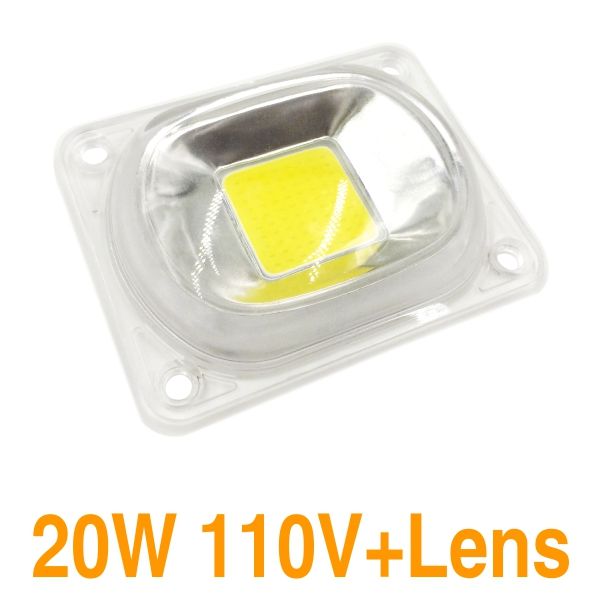 【UrbanNomad】1set LED COB Chip with Lens Reflector Smart IC Chip 50W 30W ...
