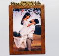 Customized Wooden Picture Frame with your Photo and Names, Love Gift, Anniversary Gift, Valentine Gift, Birthday gift. 