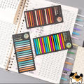 Rainbow Color Index Memo Pad Posted It Sticky Notes Paper Sticker Notepad Bookmark School Supplies Kawaii Stationery. 