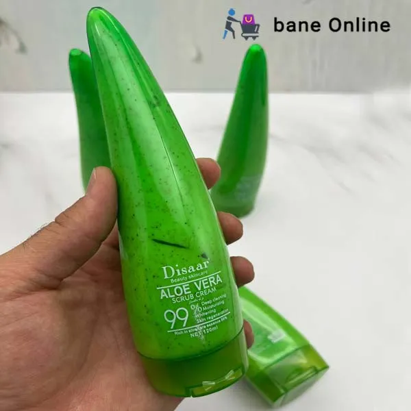 Disaar%20Aloe%20Vera%20Scrub%20Cream%2099%25%20-%20120%20ml%20-%20Image%203