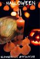 Halloween Spiral candle. 
