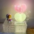 Creative Love Heart Night Light Desk Lamp Cute Romantic Gift Bedroom Decor Ornament Home Decoration Accessories. 