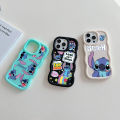 Disney Stitch Phone Case For Xiaomi Redmi Note 8 9S 10 10S 11 12 13 Pro Plus 4G 5G Candy Color Soft TPU Back Cover. 