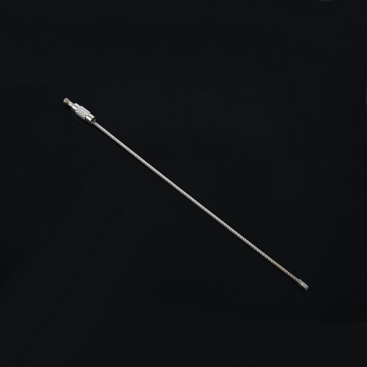 60Pcs%20Stainless%20Steel%20Screw%20Locking%20Wire%20Keychain%20Cable%20Key%20Rings%20Outdoor%20Accessory%20-%20Image%203