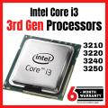 Intel Core i3 3rd Gen Processors 3210, 3220, 3240, 3250. 