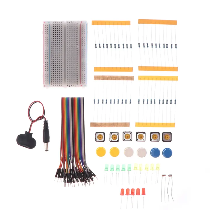 Electronic%20Starter%20Kit%20R3%20Mini%20Breadboard%20LED%20Jumper%20Wire%20Button%20for%20Arduino%20DIY%20Encounter%20-%20Image%204