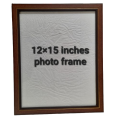 12×15 inch size 1" Brown Gold-Lined Photo Frame – Elegant Wall & Tabletop Decor for Home & Office and best for Convection/Graduation photo. 