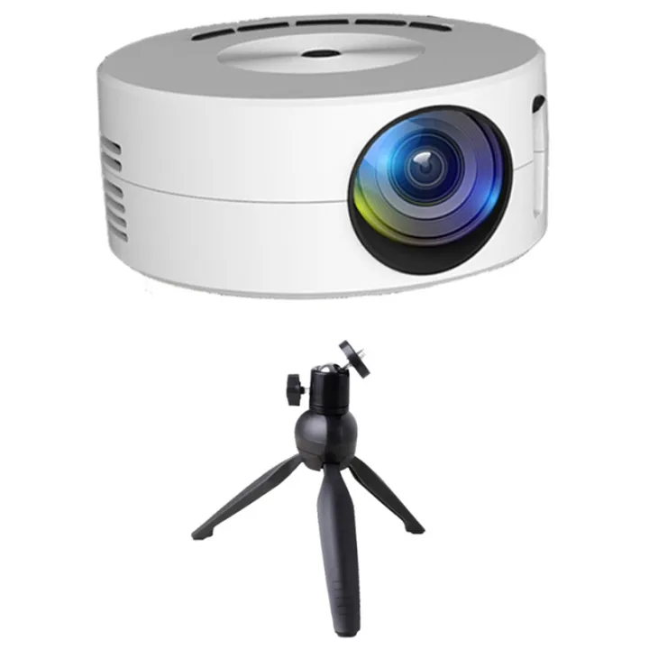 Mini Projector LED Home Media Player Audio Portable Projectors with ...