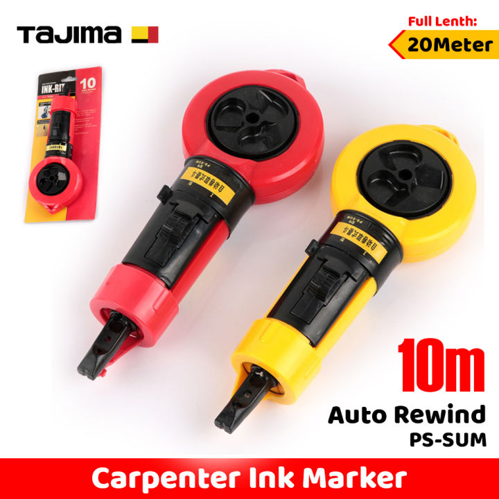 Ink%20marker%2010m%20automatic%20rewind%20chalk%20line%20woodworking%20tool%20Tajima%20brand%20-%20Image%203