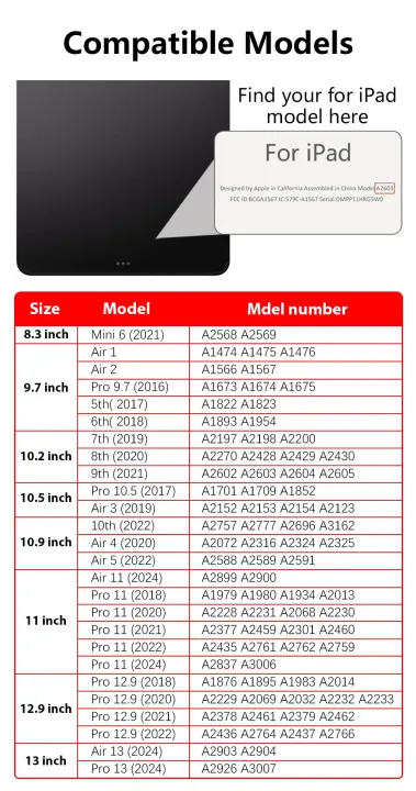 For%202025%20iPad%20Air%2011%20Case%20iPad%2010th%20Generation%2011th%20A16%209th%20Cover%20Gen%20iPad%20Pro11%204%205%2010.9in%2012.9%20M2%20M3%20M4%20Pencil%20Holder%20Case%20-%20Image%206