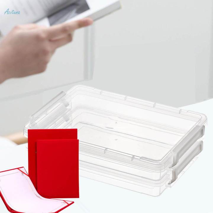 Storage%20Box%20Document%20Holders%20Lightweight%20Household%20Organizer%20Potector%20Case%20for%20Personal%20Commercial%20Desk%20Accessory%20Home%20-%20Image%204