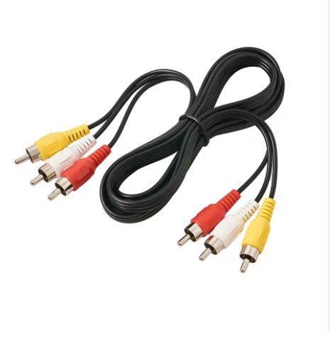 AV Cable 3.5 mm Audio Video to 3RCA Cable 3.5mm turn TV Box Three One ...