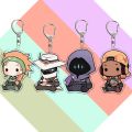 Valorant Keychain KeyRing Key Chains Chaveiro Cute Cartoon PC Game Popular Llaveros for Bag Pendant Aaccessories Gift. 