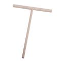 Practial T Shape Crepe Maker Pancake Batter Wooden Spreader Stick Home Kitchen Tool Kit DIY Use. 