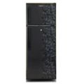 Whirlpool Double Door Refrigerator - 240L - Direct Cool Non-Inverter - Black. 