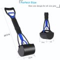 Pet Long Handle Large Jaw Poop Scoop Dog Puppy Cat Animal Waste Clean Picker Pets Dogs Cats Poop Shit Excreta Bog Pick up Jaw Pooper Scooper Shovel without Smelling. 
