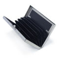 Stainless Steel Credit Card Holder Men Slim Anti Protect Travel ID Cardholder Women Rfid Wallet Metal Case Porte Carte. 