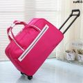 Plain Travel Bag Capacity Box Travel Bag Luggage Bag Large Trolley Portable Trolley Boarding Men's Bag Travel Bag Women .. 