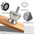 Mortar And Pestle Stainless Steel Spice Grinder Pill With Lid For Crushing Grinding Ergonomic Design With Comfy Grip. 