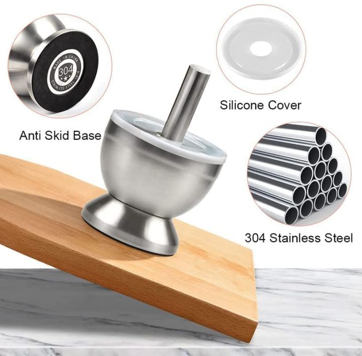 Mortar%20And%20Pestle%20Stainless%20Steel%20Spice%20Grinder%20Pill%20With%20Lid%20For%20Crushing%20Grinding%20Ergonomic%20Design%20With%20Comfy%20Grip%20-%20Image%202