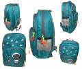 New Grade 01 - 04 Primary School Students Backpack for both Boys & Girls Cute  George Space School Bag For Pre - School kids High Quality Backpack Unisex Double Shoulder Backpack  School Bag with Sponge Plate Frame --- Unisex Backpack Bag With Less Weight. 