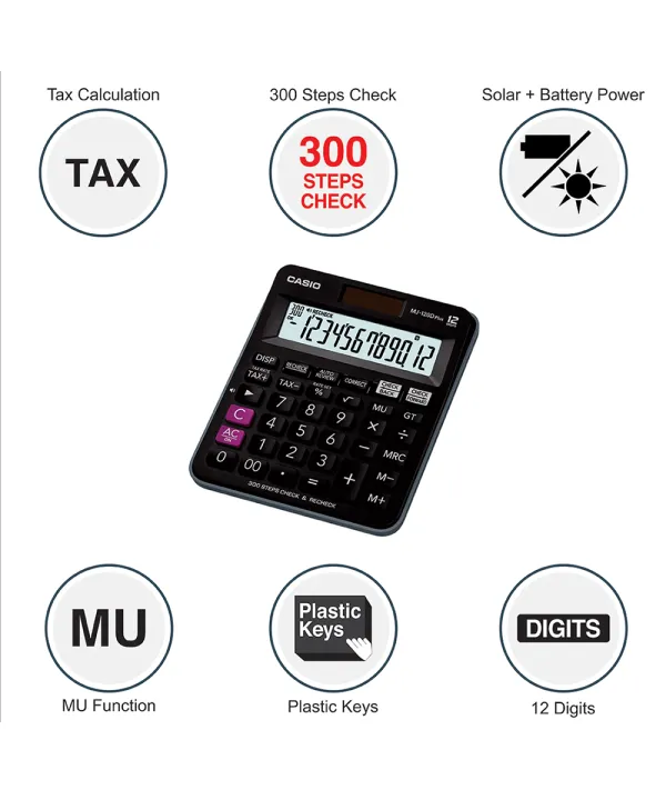 CASIO%20MJ-120D%20PLUS%20Check%20&%20Correct%2012%20Digit%20Desk%20Calculator%20Financial%20Business%20Accounting%20Tool%20-%20Image%203