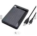 USB3.0 Hard Disk Drive HDD Enclosure 2.5" Box caddy External 2.5 inch SATA HDD case. 