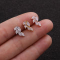 Stainless Steel Stud Earrings For Women Fashion Ear Piercing Jewelry Encounter. 