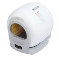 Automatic Litter Box Large Capacity Smart Cat Toilet Self Cleaning for Multi Cats. 