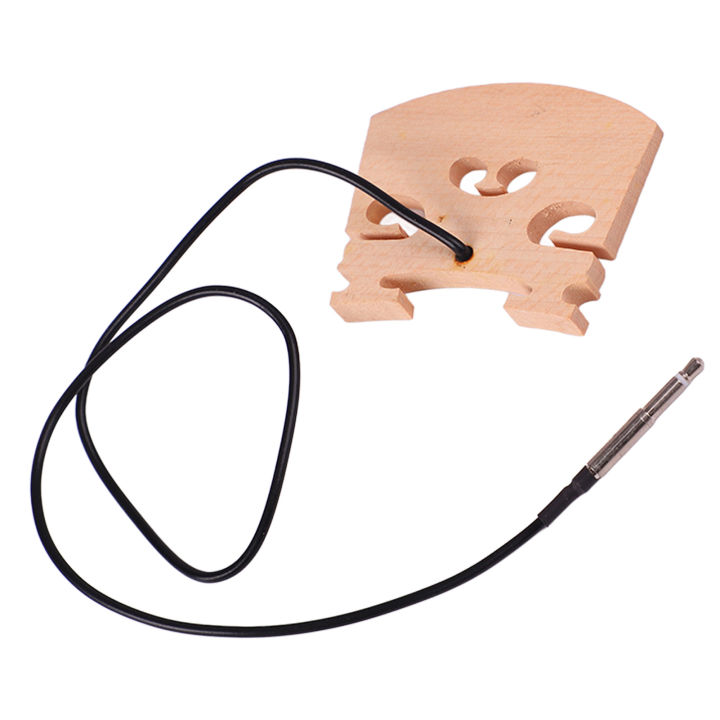 Wooden%204/4%20Violin%20Bridge,%20Excellent%20High%20Sensitivity%20Pickup%20Violin%20Maple%20Bridge%20for%20Preamplifier%20-%20Image%208