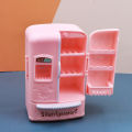 Mini Refrigerator Anti-deformed Double Door Fridge Miniature. 