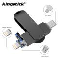 【32GB gray】 For drive memory stick pendrive mobile Micro USB Flash Drive 16GB 32GB pen drive usb3.0. 