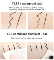 2 In1 Liquid Water Proof Fast Dry Double-ended Black Seal Eye Liner Pen MakeUp for Women. 