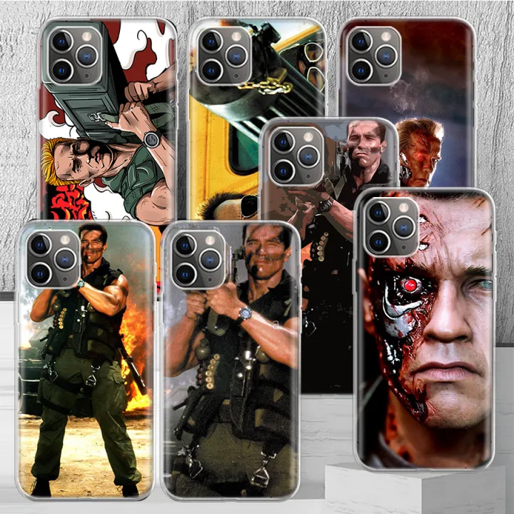 Arnold%20Schwarzenegger%20Terminator%20Phone%20Case%20Cover%20For%20iPhone%2014%2013%20Pro%2011%2015%20Art%2012%20XR%20X%20XS%20Max%207%208%206S%20Plus%20SE%20Soft%20Pattern%20-%20Image%203