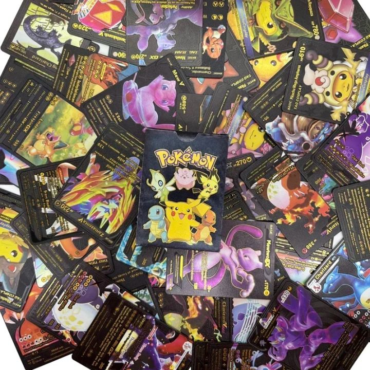 pokemon%20cards%20golden%202023%20Pokemon%20Cards%20Metal%20Gold%20Silver%20Vmax%20GX%20Card%20Box%20Mewtwo%20Pikachu%20Rare%20Collection%20Battle%20Trainer%20Card%20Children%20Toys%20GiftParty%20Games%20Crafts%20-%20Image%205
