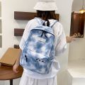 Fashion Tie Dye Student Backpack Rucksack College Girls School Bags Laptop Book Bags Canvas Women Backpack Travel Knapsacks. 